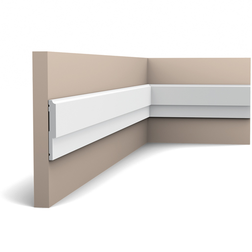 Orac Wandleiste P 9900 200cm 8,0 x 1,0 cm (Luxxus)